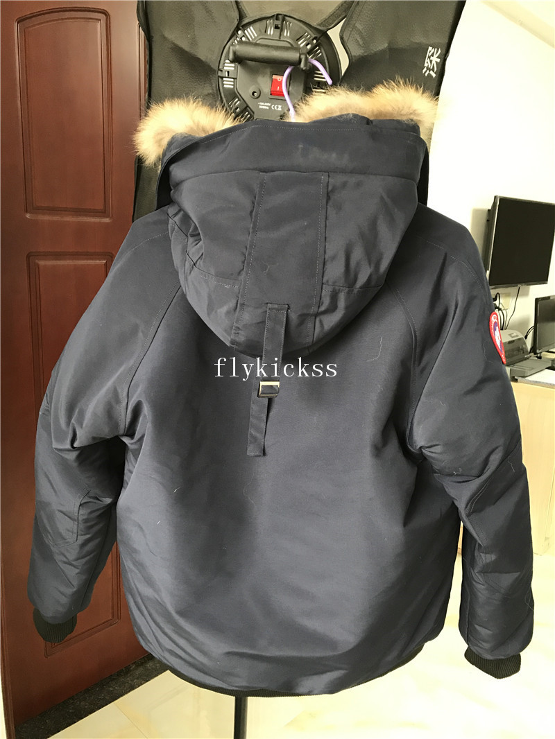 Winter Canada Goose Coat Navy Blue